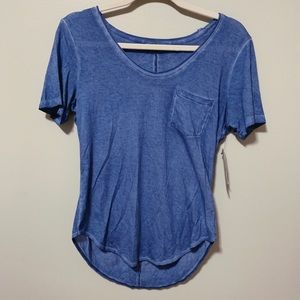 Calvin Klein acid wash burnout style T-shirt